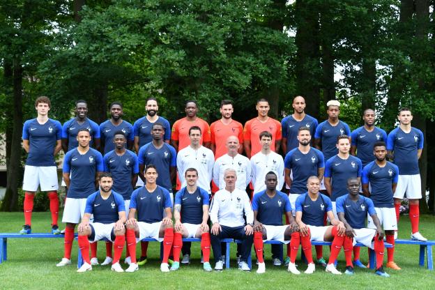 Coloriage Foot Equipe De France 2018
